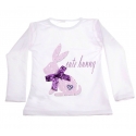 Μπλουζάκι "Cute bunny" with purple