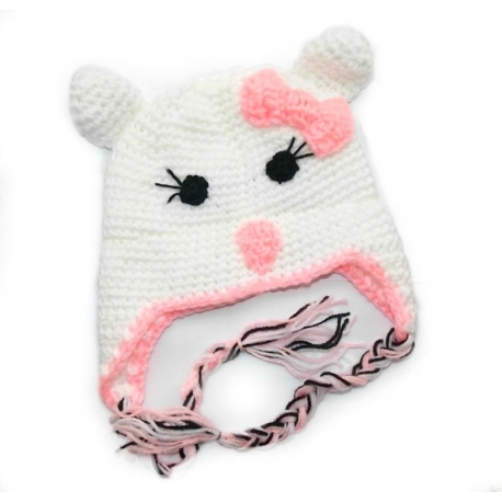 Σκουφακι "Hello Kitty" pink bow