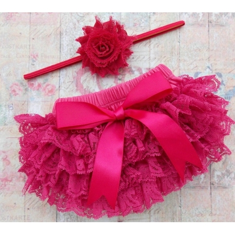 Βρεφικό κάλυμμα πάνας φουστίτσα Fuchsia