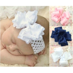 κορδέλα μαλλιών Ruffled Boutique bow