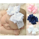 κορδέλα μαλλιών Ruffled Boutique bow