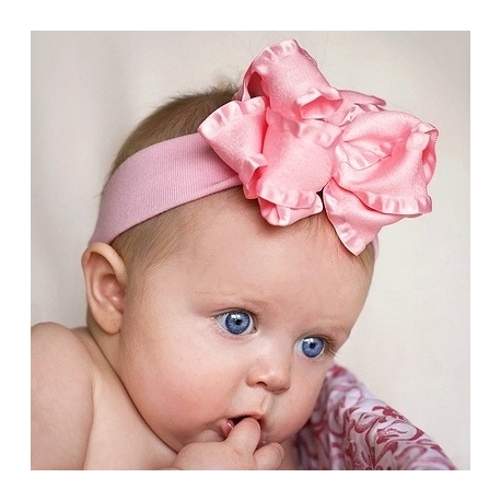 κορδελα μαλλιων Ruffled bow