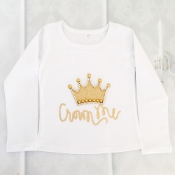 Μπλουζακι ''Crown'' white 