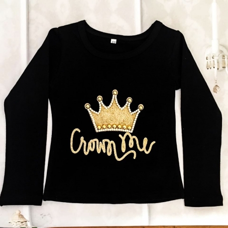 Μπλουζακι ''Crown'' black