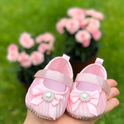Παπούτσια για κορίτσι ροζ με στράς