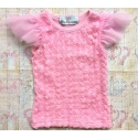 Βρεφική μπλούζα για κορίτσι Baby pink rosette