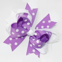Kλιπ κοκαλάκι μαλλιών lavender boutique bow