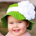 Καπέλο για κορίτσι πράσινο