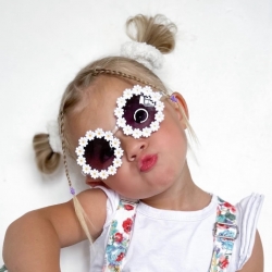 Παιδικά γυαλιά ηλίου για κορίτσια με μαργαρίτες
