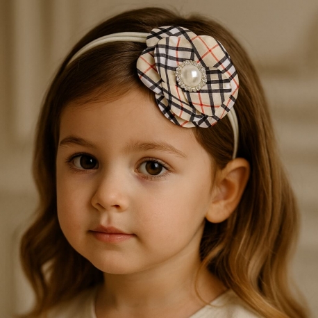 κορδέλα μαλλιών Burberry flower