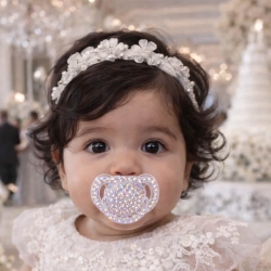 Πιπίλα Avent Χειροποίητη με Στράς Swarovski