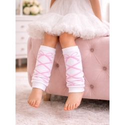παιδικές γκέτες για κορίτσια Ballet σε α΄σπρο