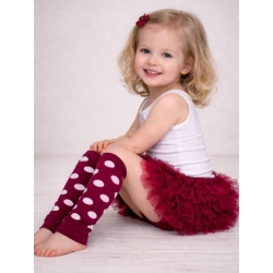 παιδικές γκέτες για κορίτσια Burgundy