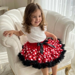 Φούστα tutu για πάρτυ γενεθλίων Minnie mouse