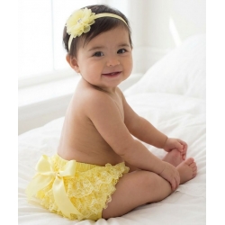 Κάλυμμα πάνας-φουστίτσα κίτρινο