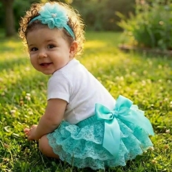 Κάλυμμα πάνας-φουστίτσα Aquamarine