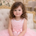 μπλουζάκι white with light pink chiffon