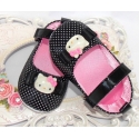 Παπουτσακια "Hello kitty" black