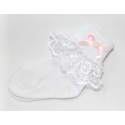 Καλτσάκια "lace & pink bow"